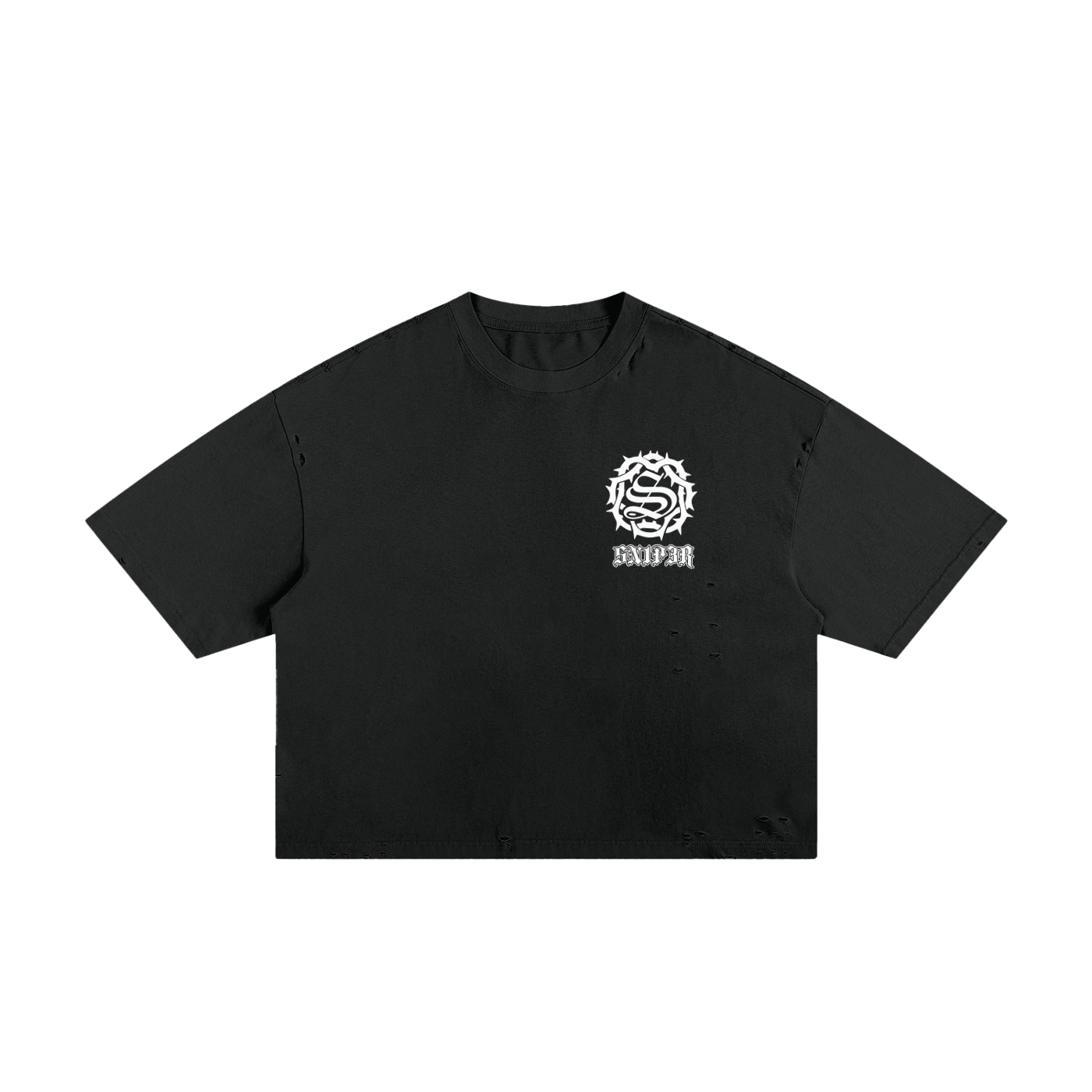 High Quality JesusCrown Boxy Tee