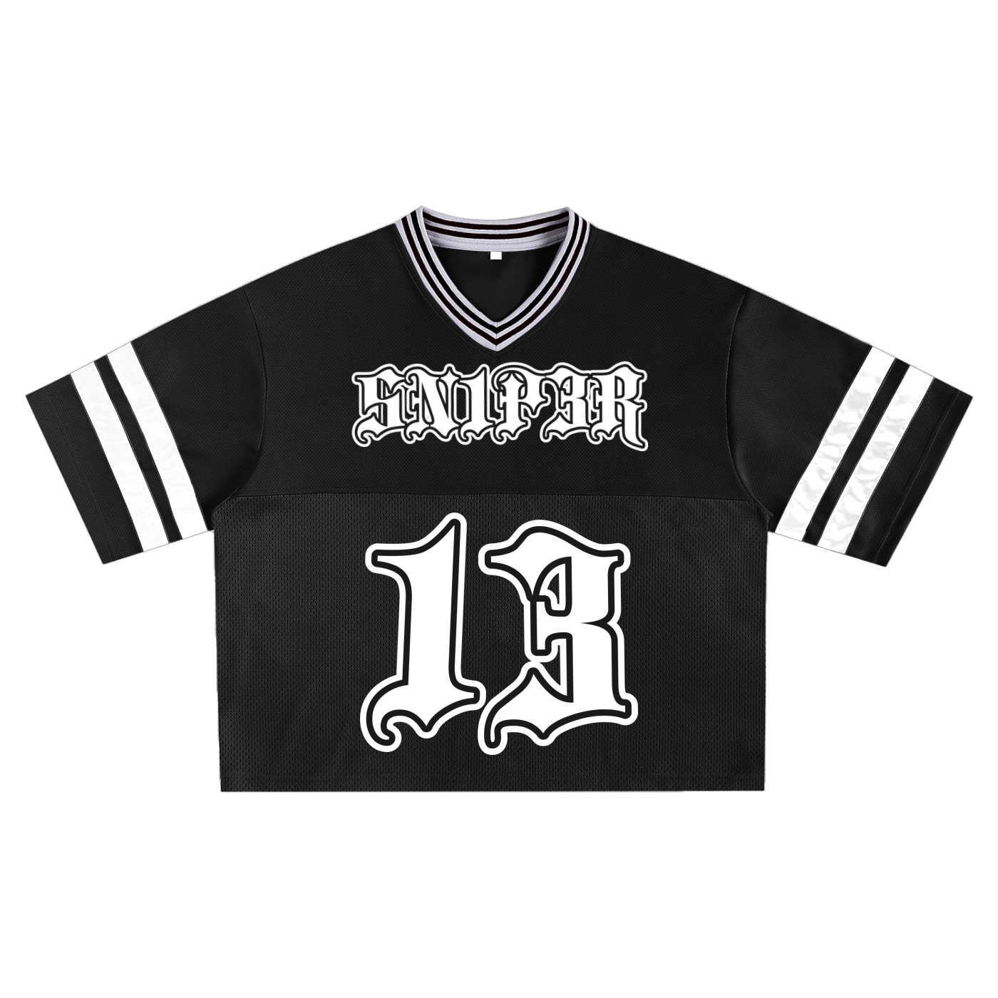 Super High Quality JesusCrown Taped Mesh Tee