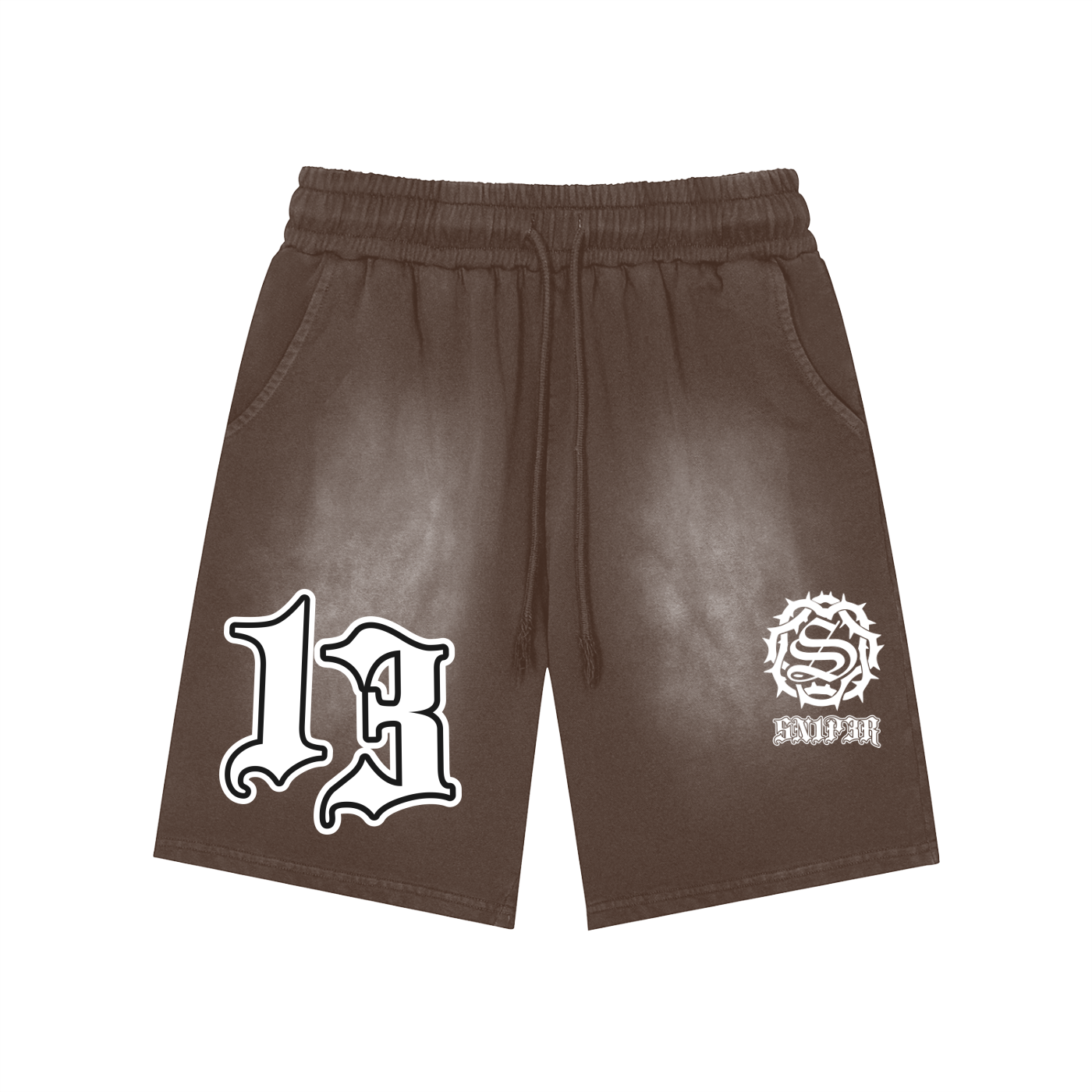Super High Quality JesusCrown Baggy Shorts