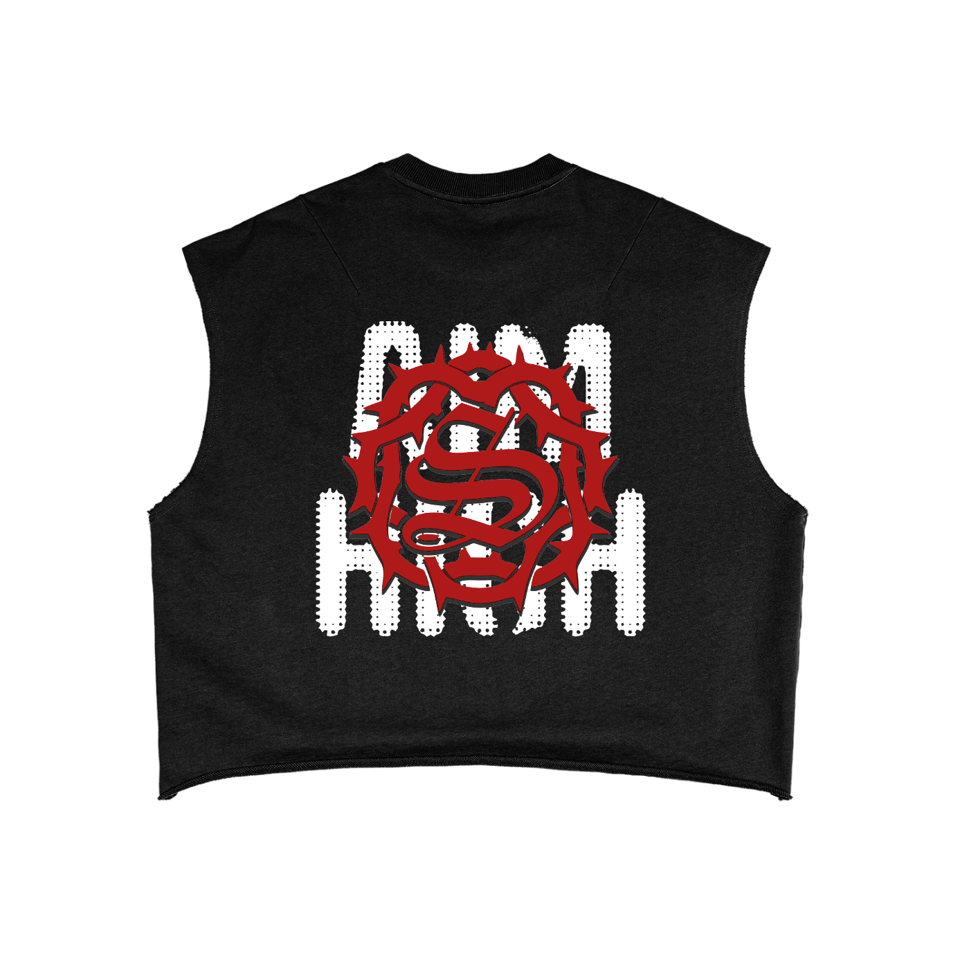 Super High Quality JesusCrown Cropped Tank Top
