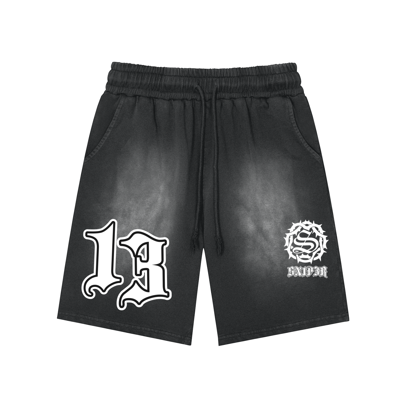 Super High Quality JesusCrown Baggy Shorts