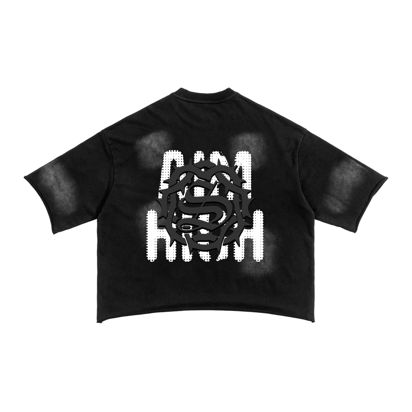 Super High Quality JesusCrown Crop Tee