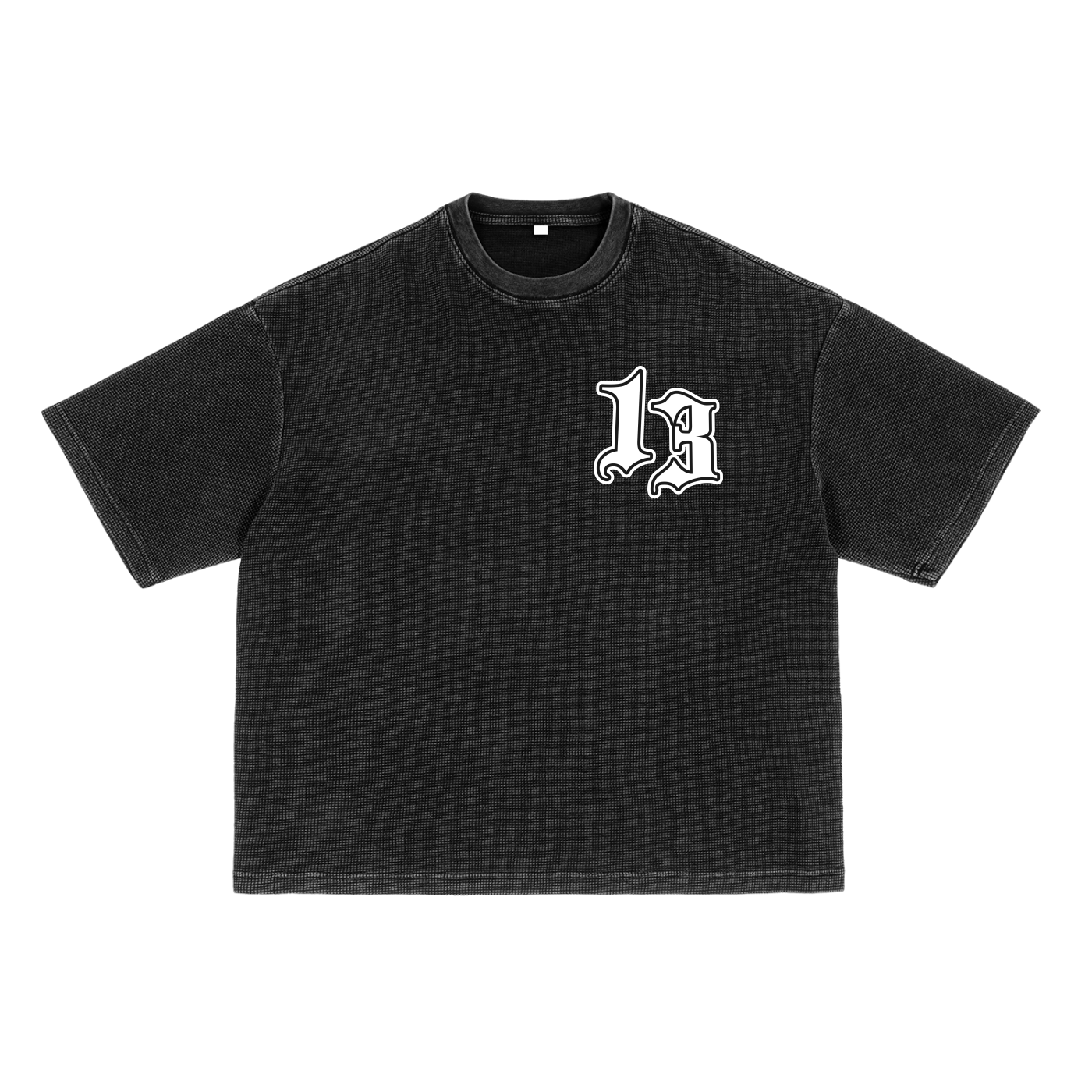 Super High Quality Waffle-Textured JesusCrown Tee