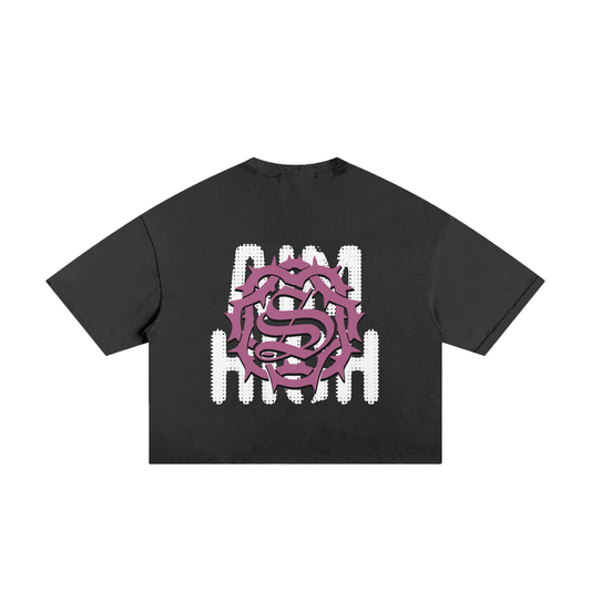High Quality JesusCrown Boxy Tee