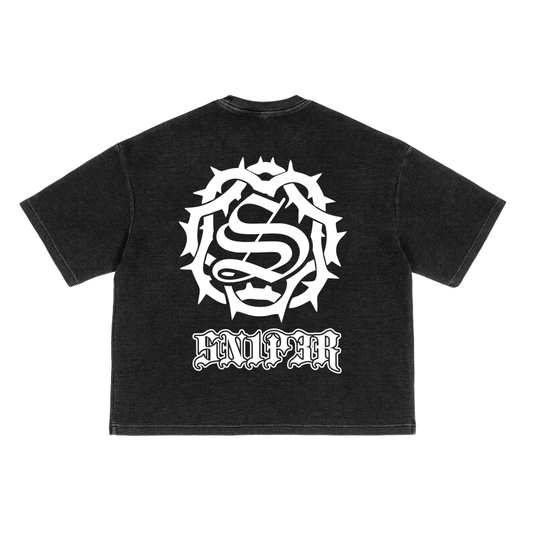 Super High Quality Waffle-Textured JesusCrown Tee