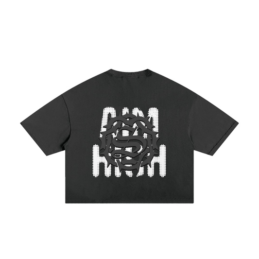 High Quality JesusCrown Boxy Tee