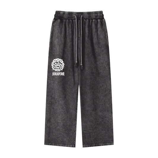Super High Quality JesusCrown Straight Leg Sweatpants