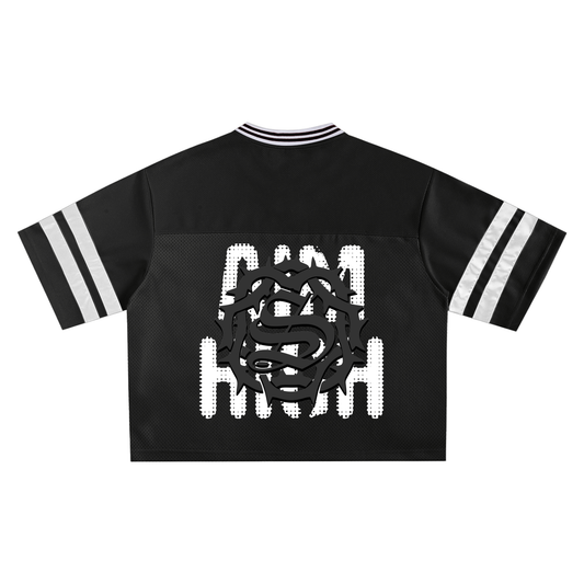 Super High Quality JesusCrown Taped Mesh Tee